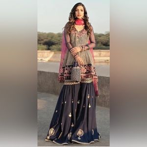 Pakistani clothes- 4 piece festive outfit Saira Rizwan